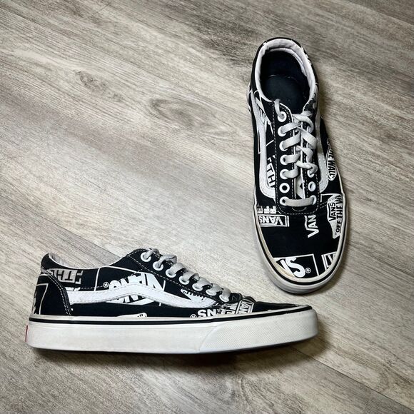 Size 7 - VANS Old‎ Skool Logo Mix - Picture 1 of 4